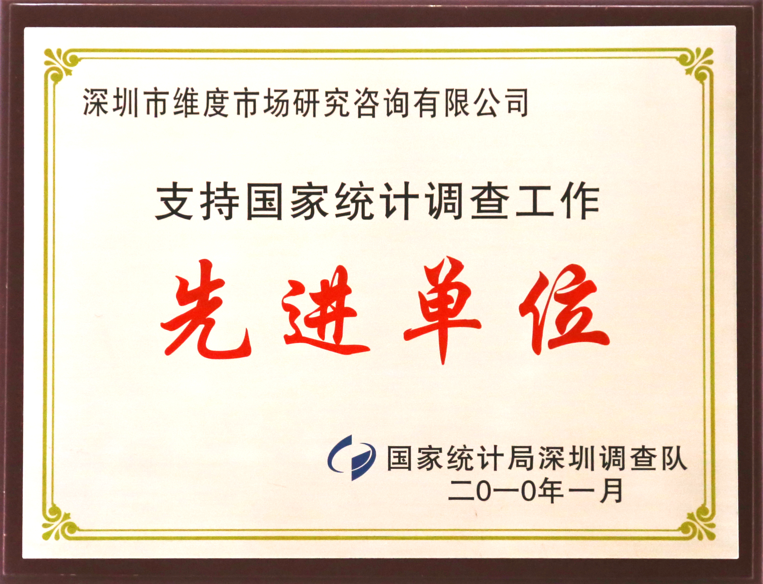 2010年支持国家统计工作